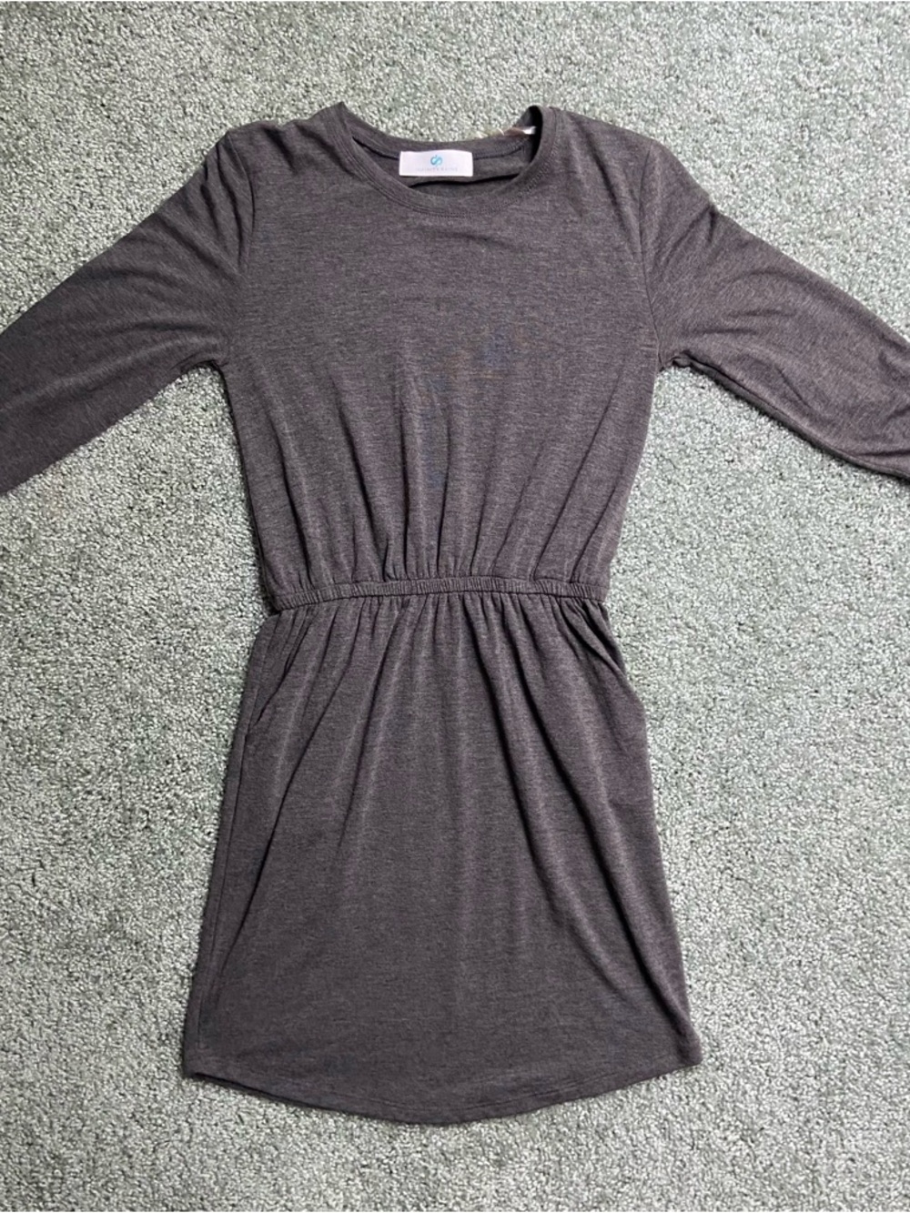 Infinity Raine Charcoal Dress Size Small - Picture 3 of 11